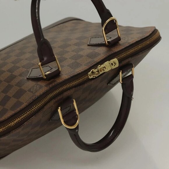 LOUIS VUITTON Damier Ebene Alma Hand Bag N51131 LV Auth 135641 - Picture 7 of 16